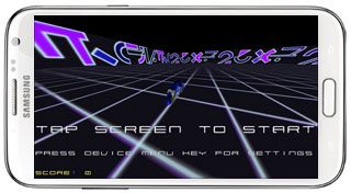Pantalla de incio de TRON Game