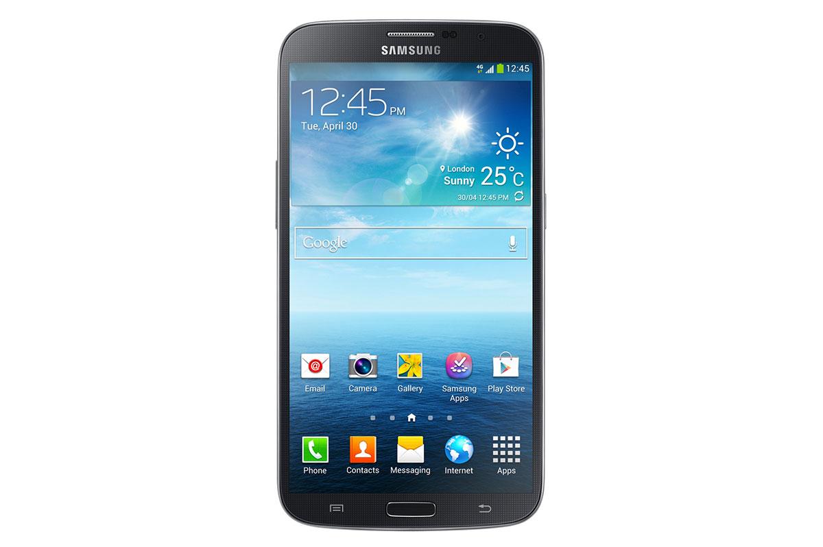 Samsung Galaxy Mega 6.3 vista frontal