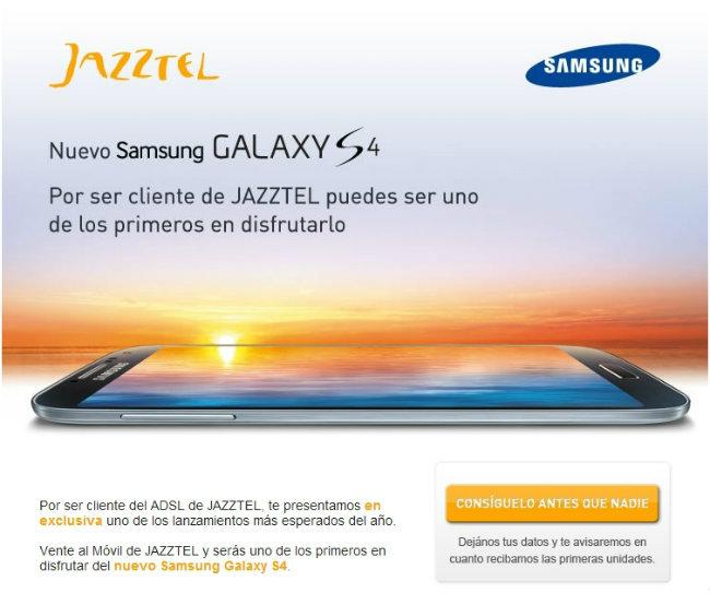 Mail de Jazztel con Samsung Galaxy S4