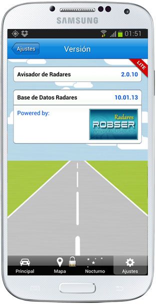 GPS no activo en Avisador Radares S