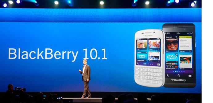 Presentación de BlackBerry 10.1