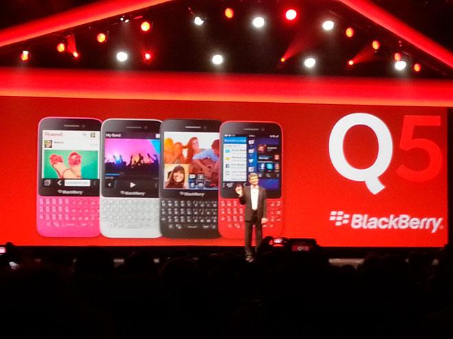 Presentación del BlackBerry Q5