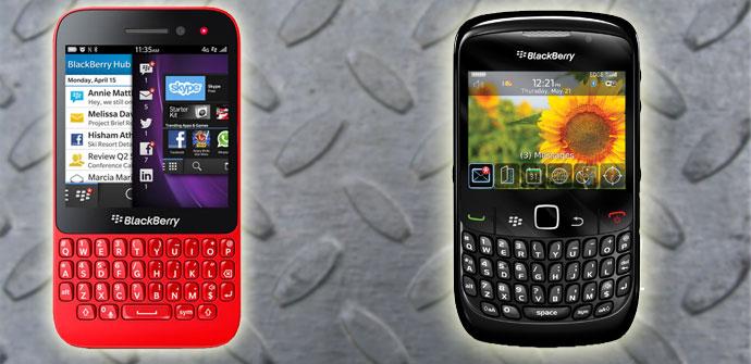 BlackBerry Q5 y Curve 8520