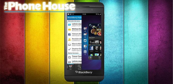 BlackBerry Z10 con The Phone House