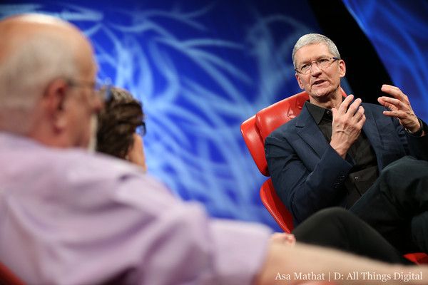 Tim Cook habló en las conferencias D11.