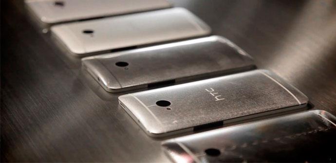 Carcasa de aluminio del HTC One