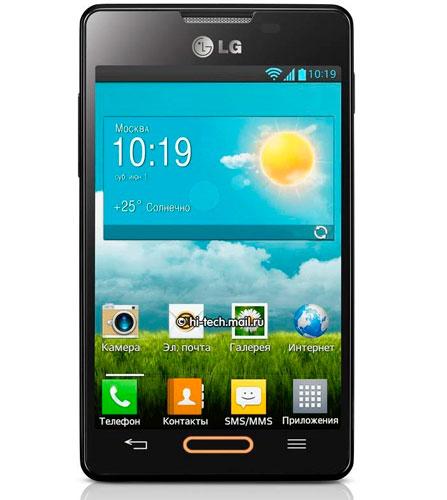 LG Optimus L4 negro