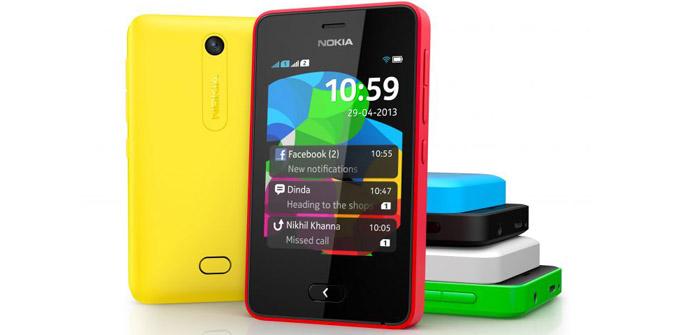 Nokia presenta el Nokia Asha 501, el primer smartphone con plataforma Asha.