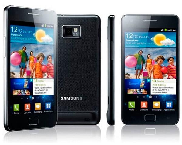 diseño del Samsung Galaxy S2