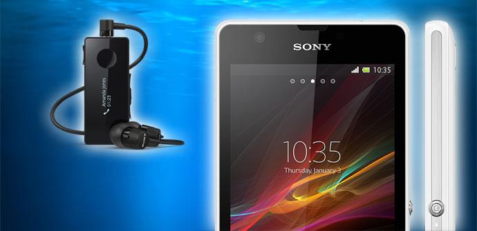 Sony Xperia ZR y auriculares Bluetooth