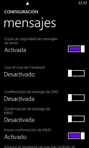 Nokia Lumia 820 copia de seguridad