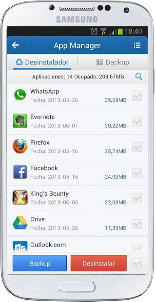 Apps en Clean Master