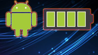 Batería con logotipo de Android