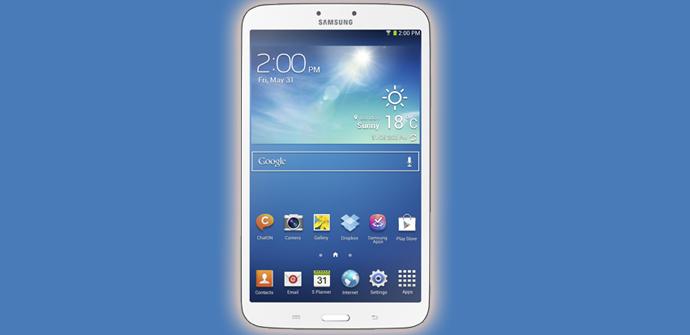 Samsung Galaxy Tab 3 8.0: Características oficiales.