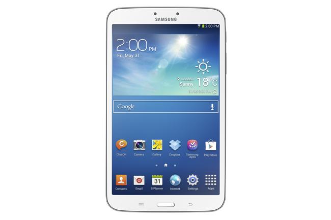 Samsung Galaxy Tab 3 8.0: Características oficiales.