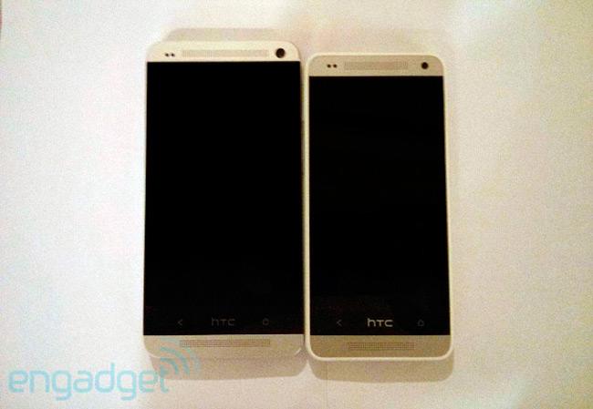 Tamaño del HTC One Mini frente al del HTC One
