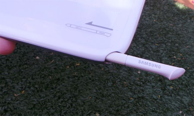 S Pen en el Samsung Galaxy Note 8.0
