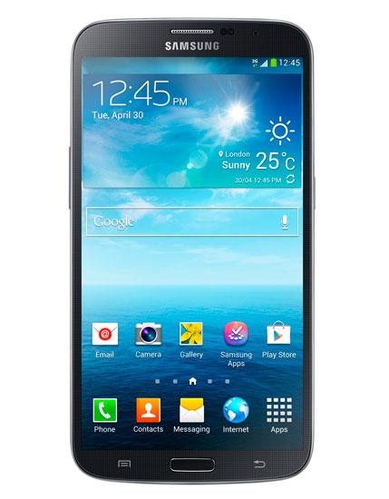 Frontal del Samsung Galaxy Mega 6.3
