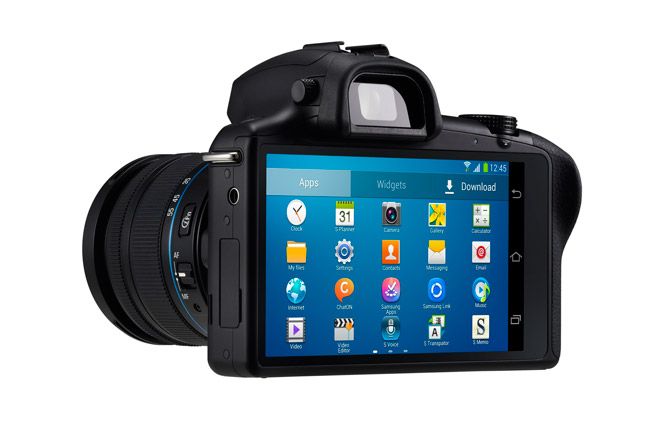 Pantalla del Samsung Galaxy NX