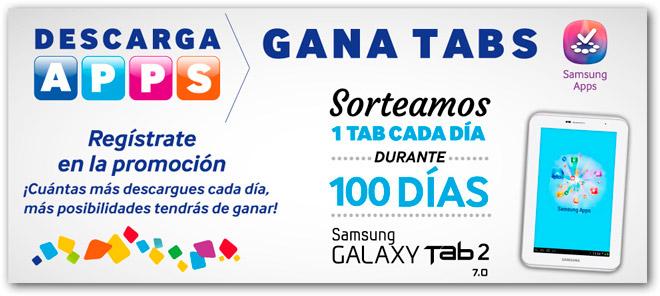 Regalo de una Samsung Galaxy Tab 2