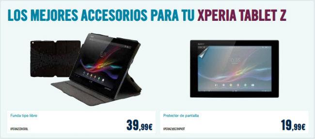 Accesorios Sony Xperia Tablet Z