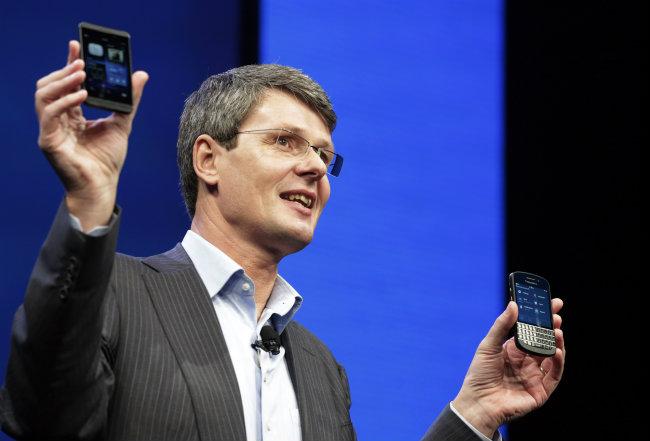 CEO de BlackBerry Thorsten Heins