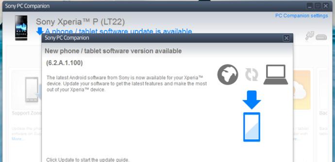 Una nueva versión de firmware ya está disponible para el Sony Xperia P.