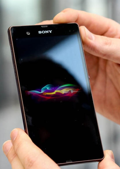 Xperia Z encendiendo