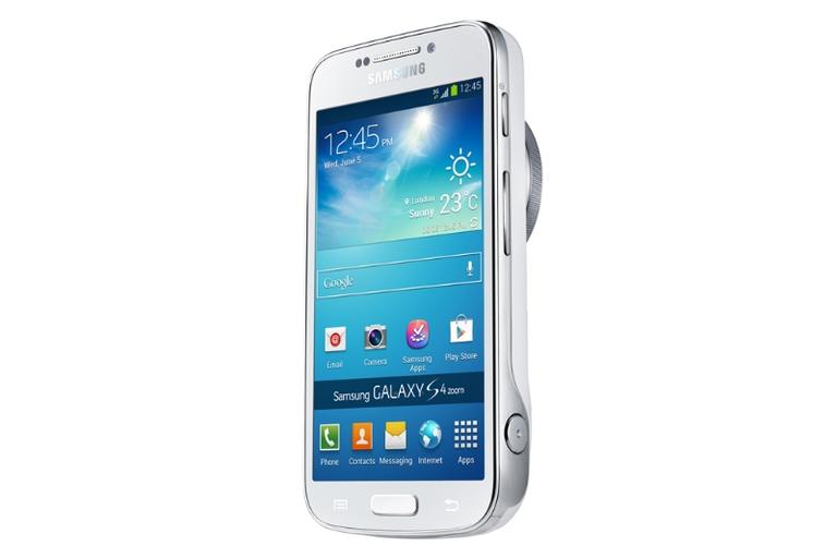 Samsung Galaxy S4 Zoom vista lateral