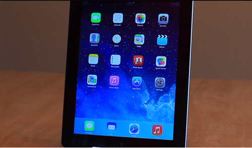 ipad ios 7