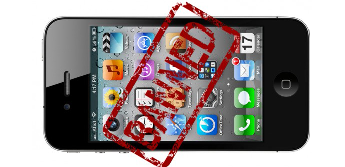 iphone4 prohibido