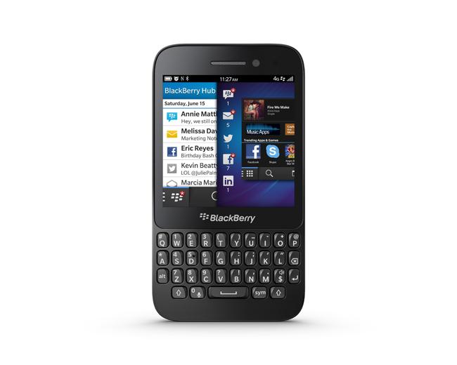 BlackBerry Q5 aterriza en España.