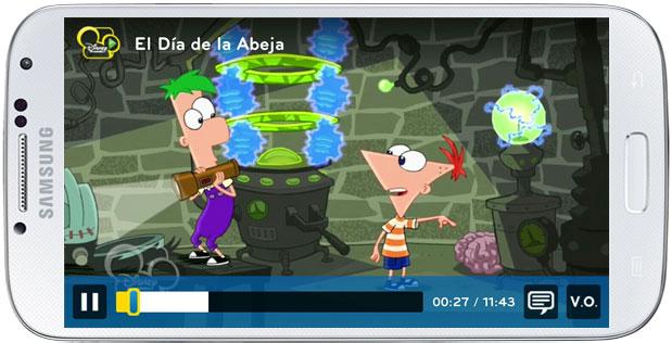 Episodio de animación en Disney Channel Replay