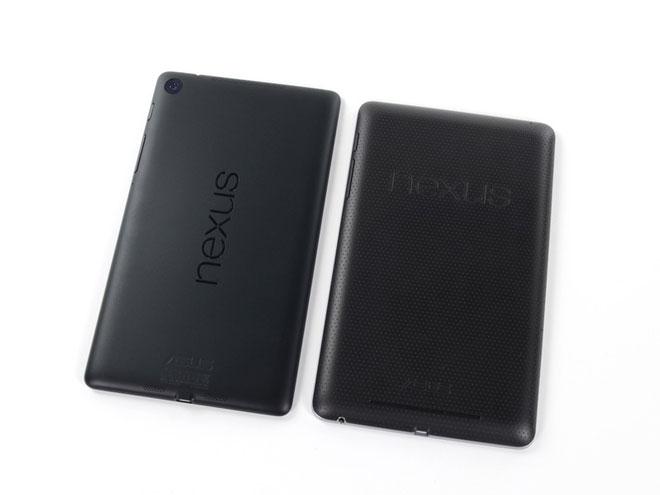 Carcasa trasera del nuevo Nexus 7