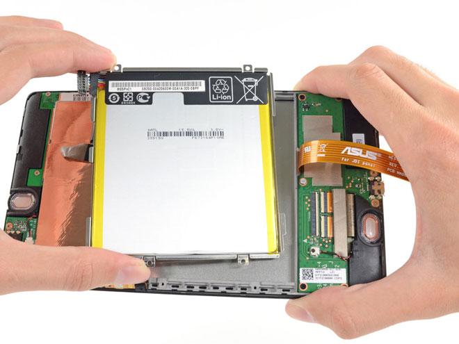 Bateria del nuevo Nexus 7