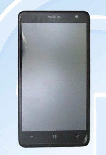 Frontal del Nokia Lumia 625