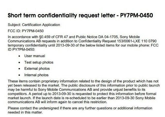 El Sony Xperia i1 (Honami) ya ha sido certificado en la FCC.