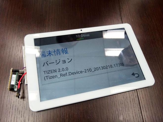 Tablet con sistema operativo Tizen