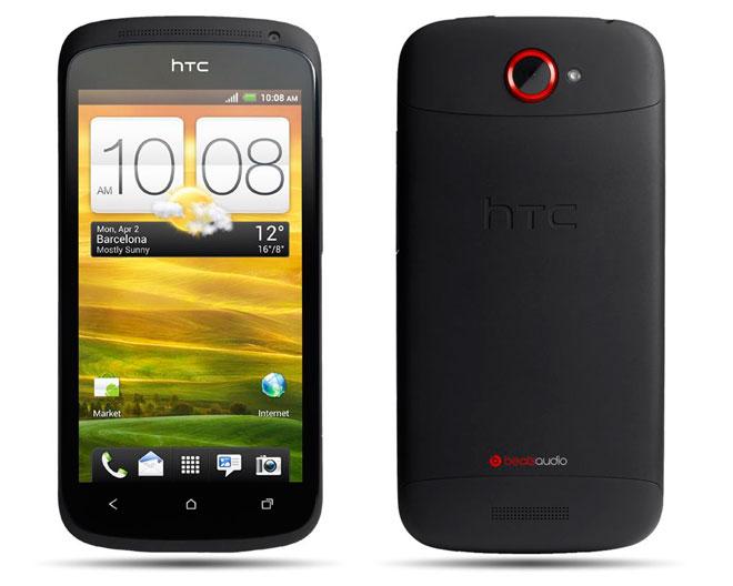 HTC One S con carcasa de color negro