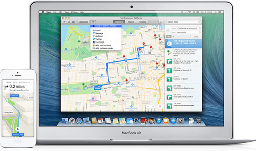 ios 7 mapas
