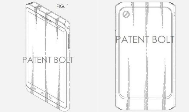 Patente nuevo diseño Samsung.