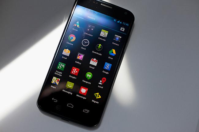 Interfaz Android del Motorola Moto X