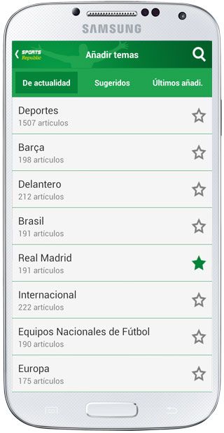 Nuevas secciones en Sport Republic