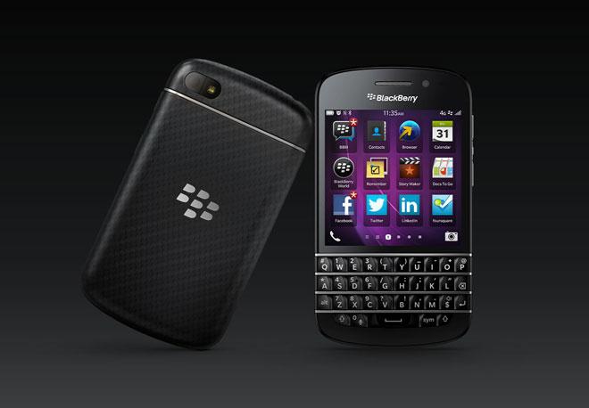 BlackBerry Q10 en negro