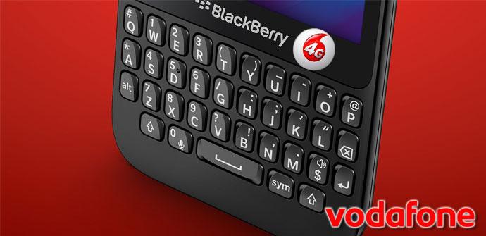 BlackBerry Q10 con Vodafone