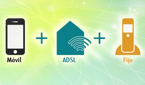 ADSL, fijo y móvil en una misma factura: comparativa de tarifas convergentes.