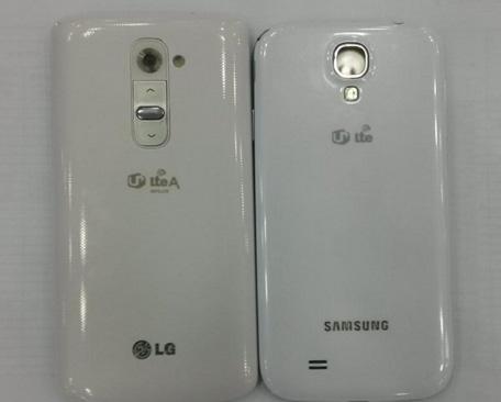 LG G2 y Samsung Galaxy S4