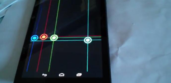 Video Nexus 7 problemas pantalla.