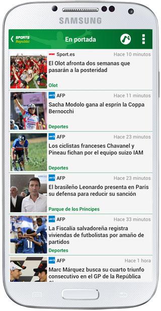 Noticias en Sport Republic