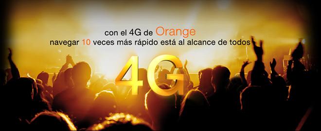 Anuncio de Orange 4G
